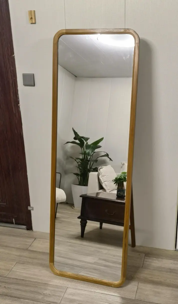Wood Frame Mirror thumbnail 5
